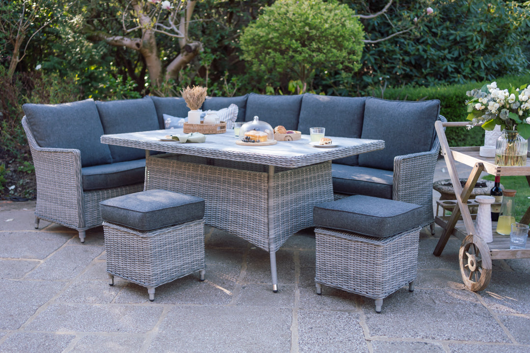 Rattan Corner Lounge Set