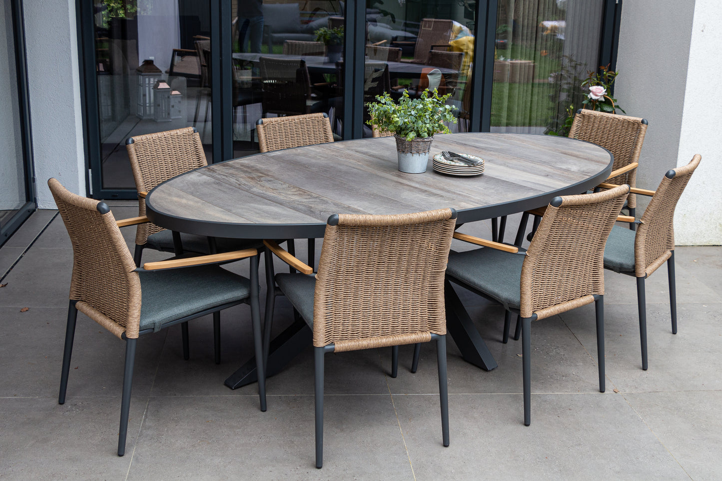 Tuscany 7-Piece Oval Dining Set