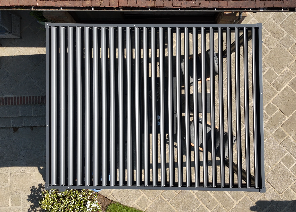 Aluminium Louvre Pergola