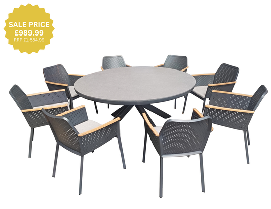 Verde Round Dining Set