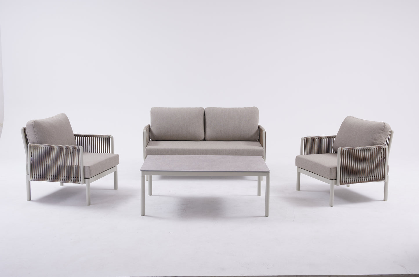 Lucca 4 Seat Lounge Set