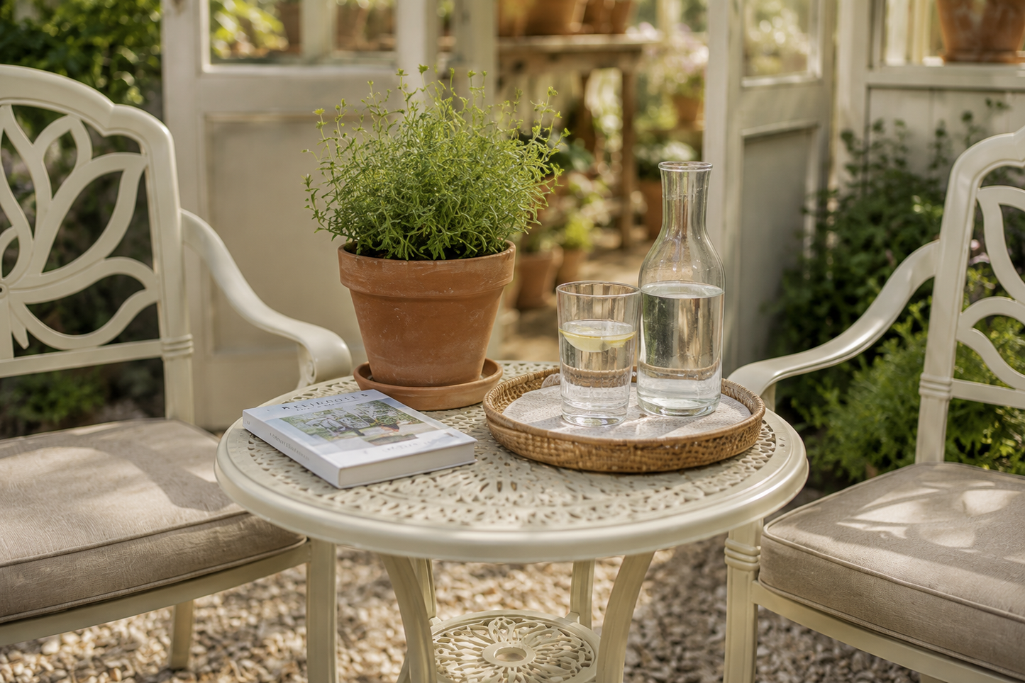 Cast Aluminium Bistro Set