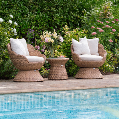 Petal Rattan Bistro Set