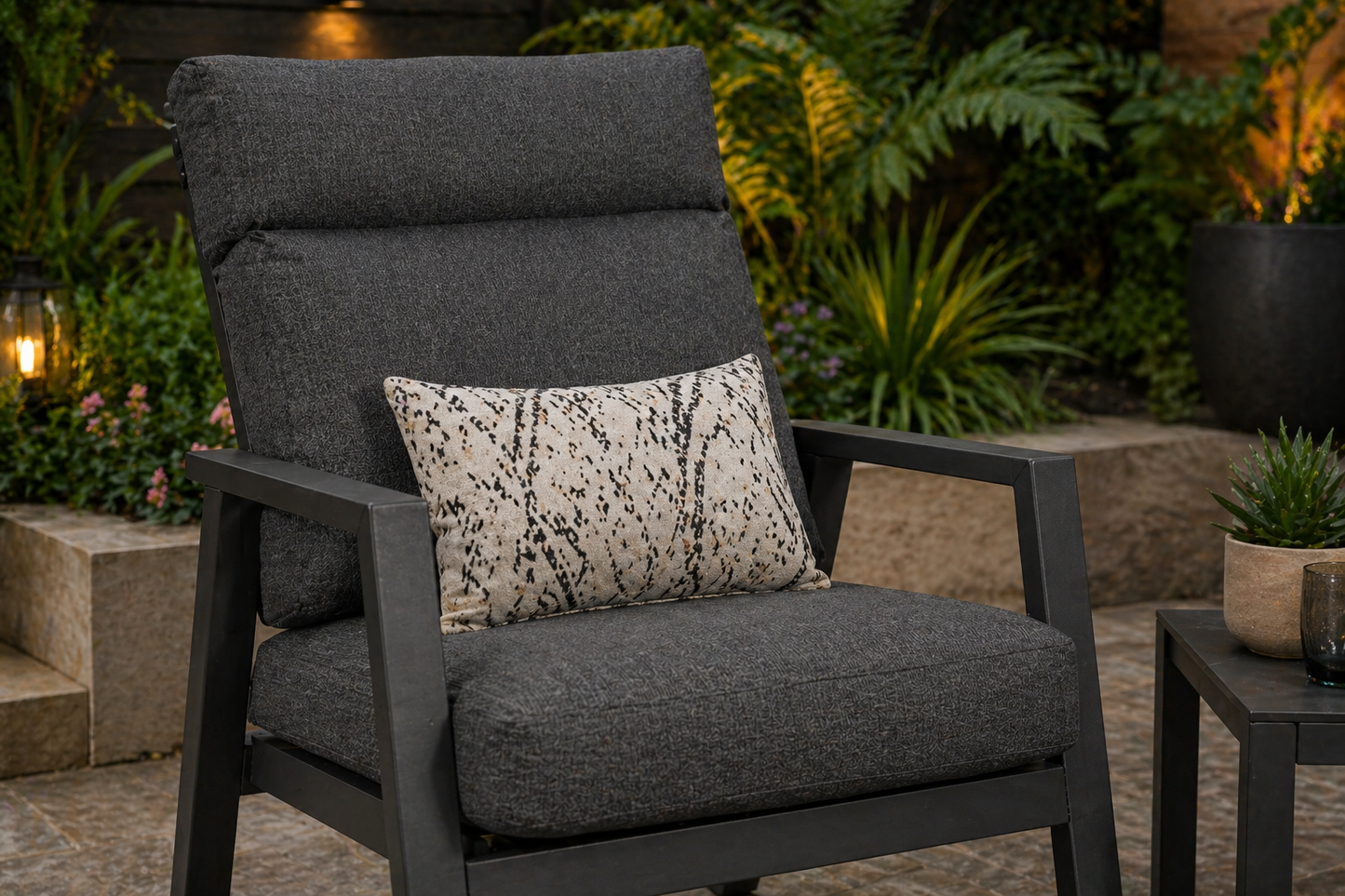 Aluminium Reclining Bistro Set