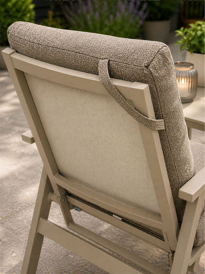 Aluminium Reclining Bistro Set