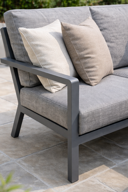Aluminium Mini Corner Lounge Set