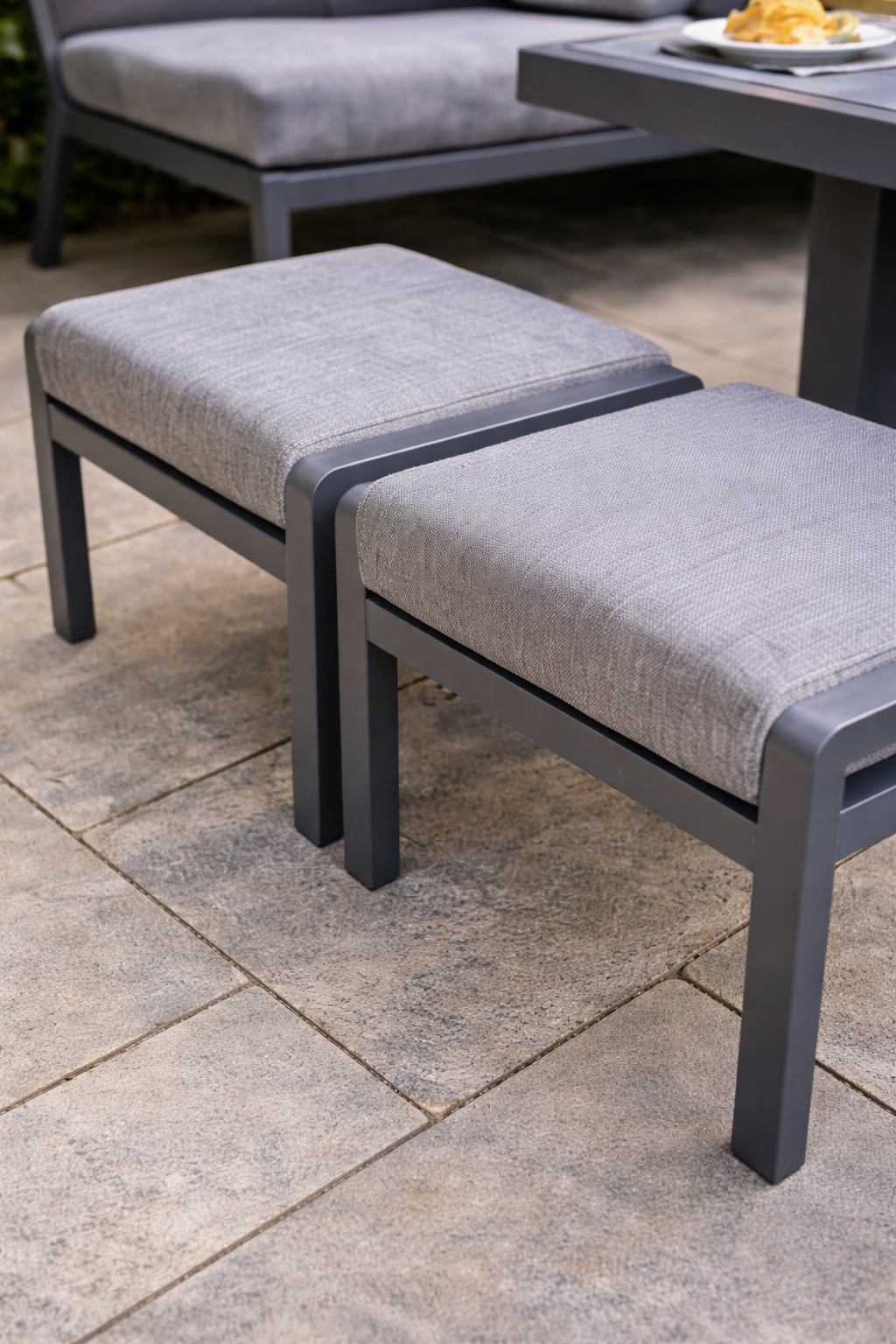 Aluminium Corner Dining Lounge Set