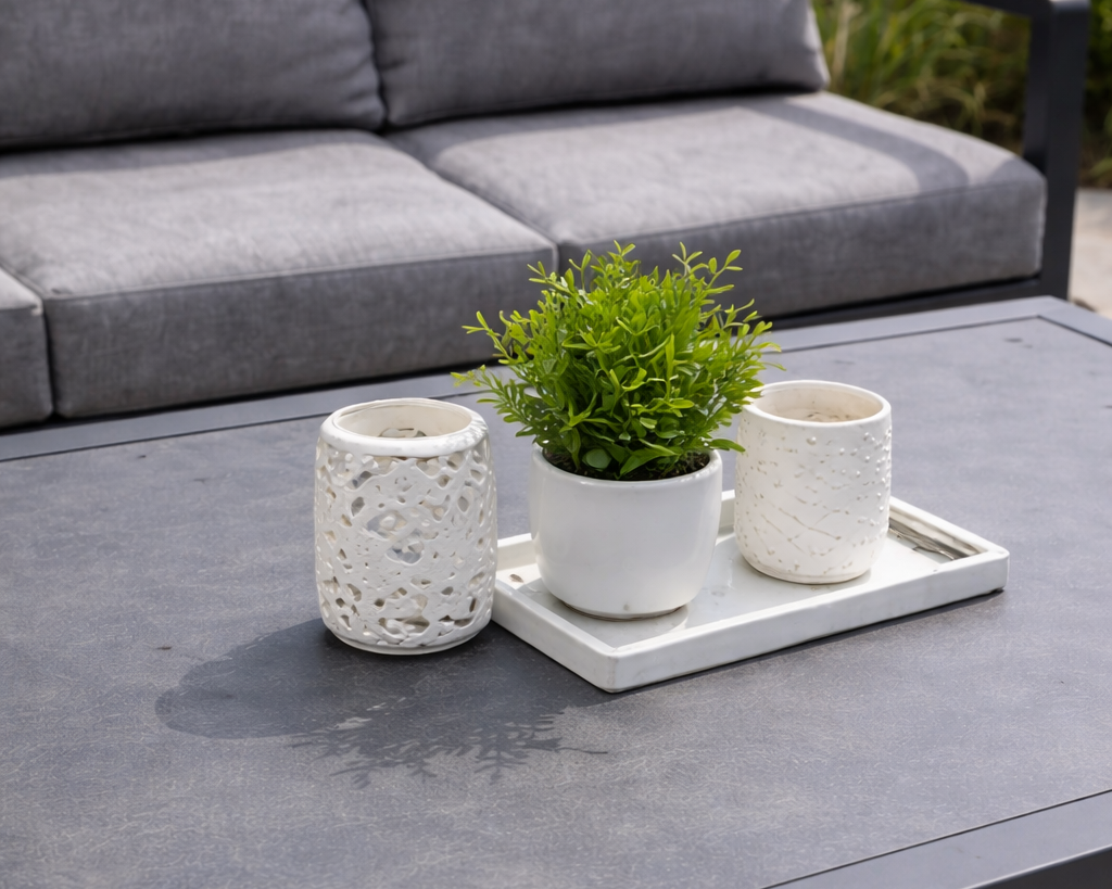 Aluminium Lounge Dining Set